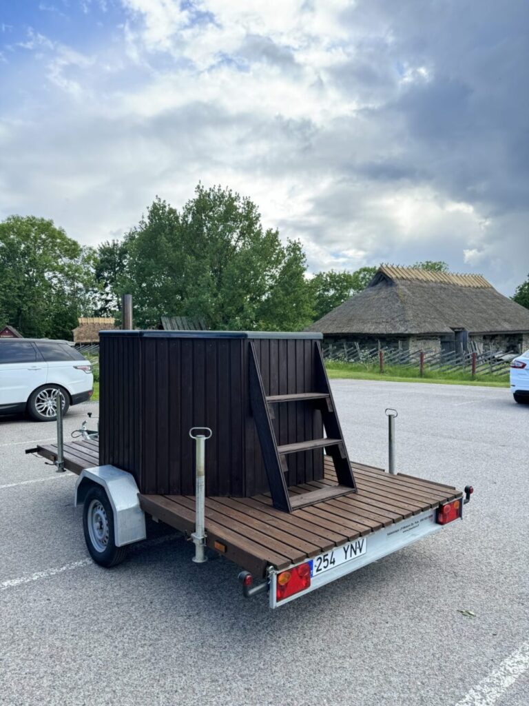 Kümblustünn haagisel Viimsi – kiire rent rendintunni.ee kaudu
